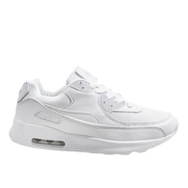 Bílé sportovní boty tenisky B306A-60 bílý