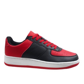 Černá sportovní obuv Air Force černý červený vícebarevný