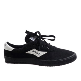 Pánské černé tenisky HW01 černý