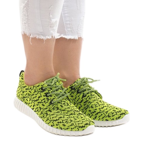 Zelená sportovní obuv JX-65