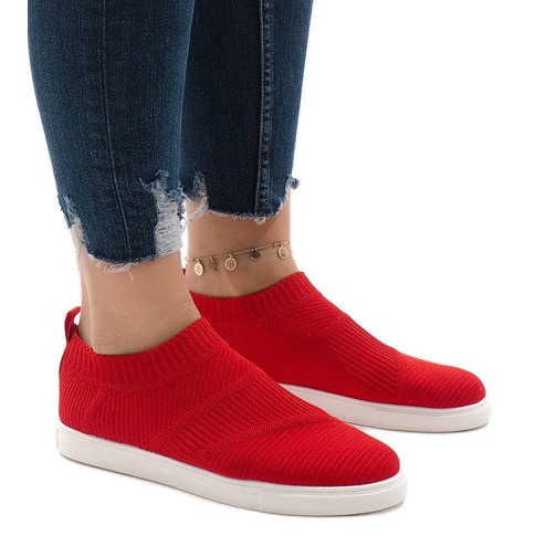 Červená sportovní obuv 1150-Y červené Červená sportovní obuv 1150-Y červené