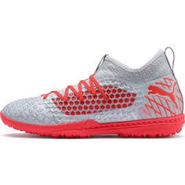Kopačky Puma Future 4.3 Netfit Tt M 105685 01 vícebarevný šedá