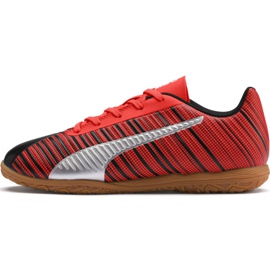 Kopačky Puma One 5.4 It Jr 105664 03 vícebarevný červený