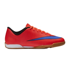 Kopačky Nike Mercurial Vortex Ii Ic Jr 651643-650 červený červený