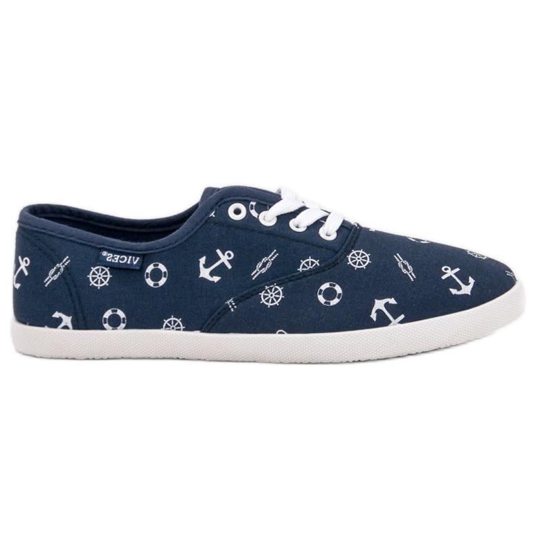 Námořnické tenisky VICES modrý