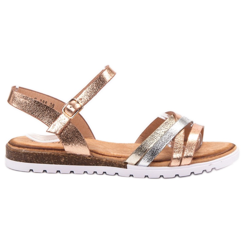 Bestelle Neformální sandály žlutá