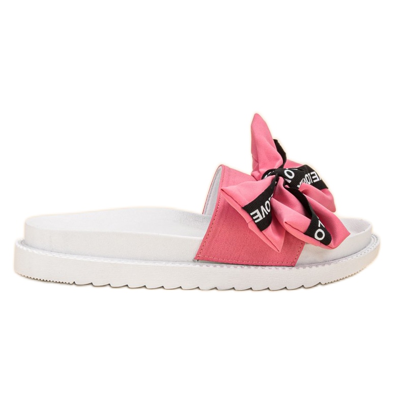 Jumex Pantofle S Lukem Lásky fialový