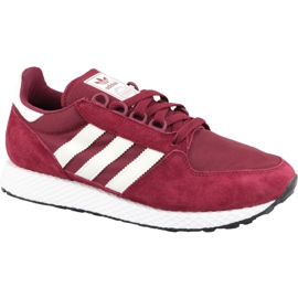 Boty Adidas Forest Grove M CG5674 červené Boty Adidas Forest Grove M CG5674 červené