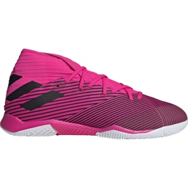 Kopačky adidas Nemeziz 19.3 In M F34411 růžové šedá černá Kopačky adidas Nemeziz 19.3 In M F34411 růžové šedá černá