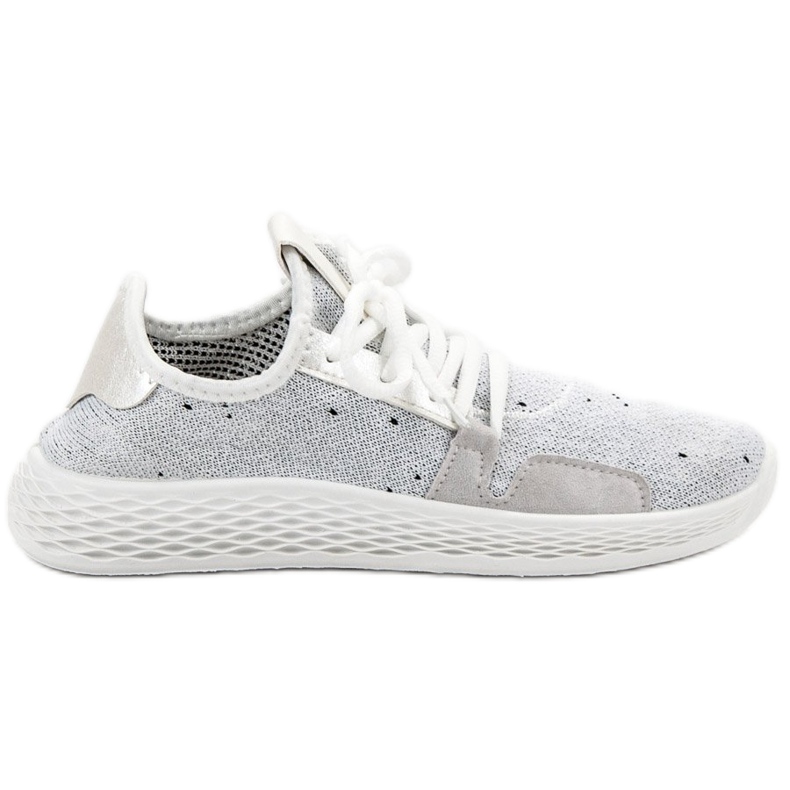 SHELOVET Nazouvací sportovní obuv bílý