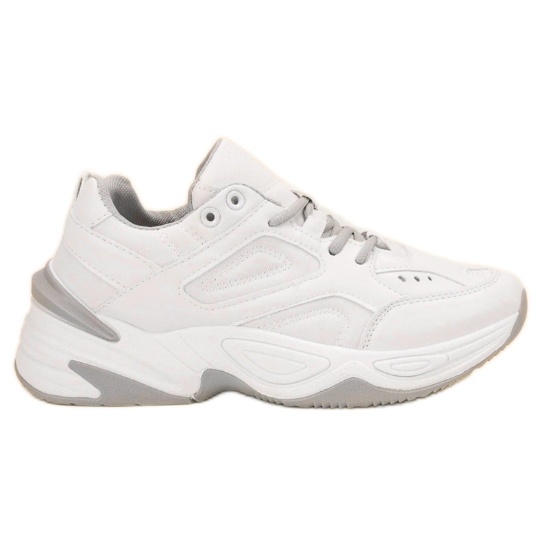 SHELOVET Bílé tenisky bílý