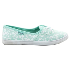 Tenisky se vzorem VICES bílý zelený