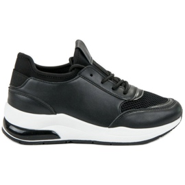 Ideal Shoes Dámská sportovní obuv černý