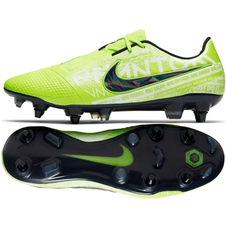 Kopačky Nike Phantom Venom Elite Sg Pro Ac M AO0575-717 vícebarevný zelená