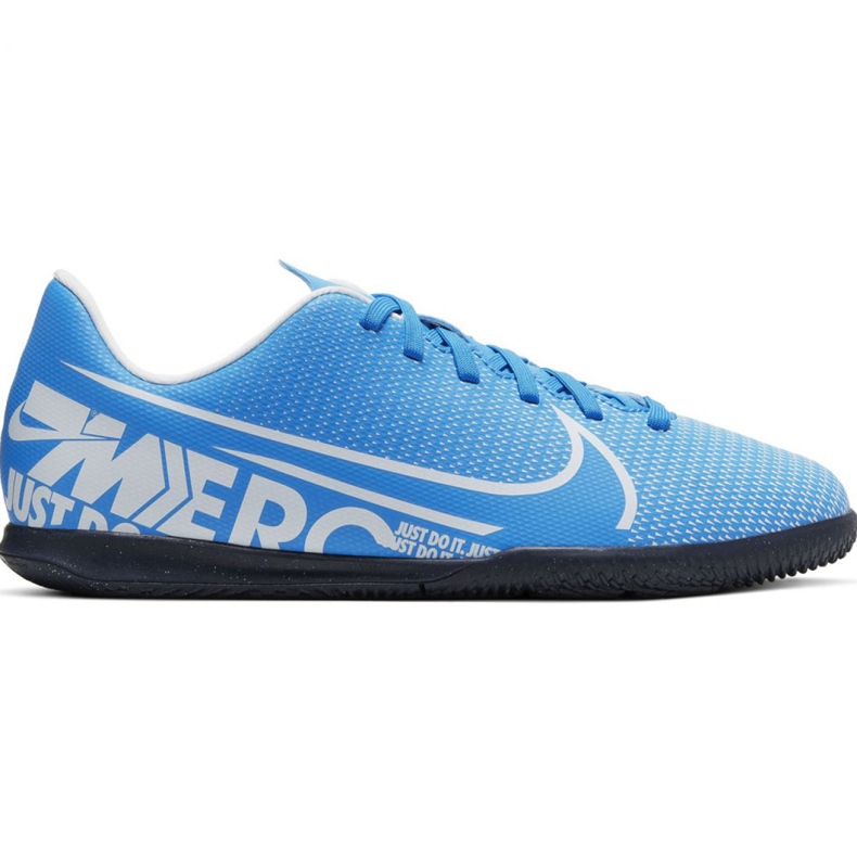 Kopačky Nike Mercurial Vapor 13 Club Ic Jr AT8169-414 modrý modrý