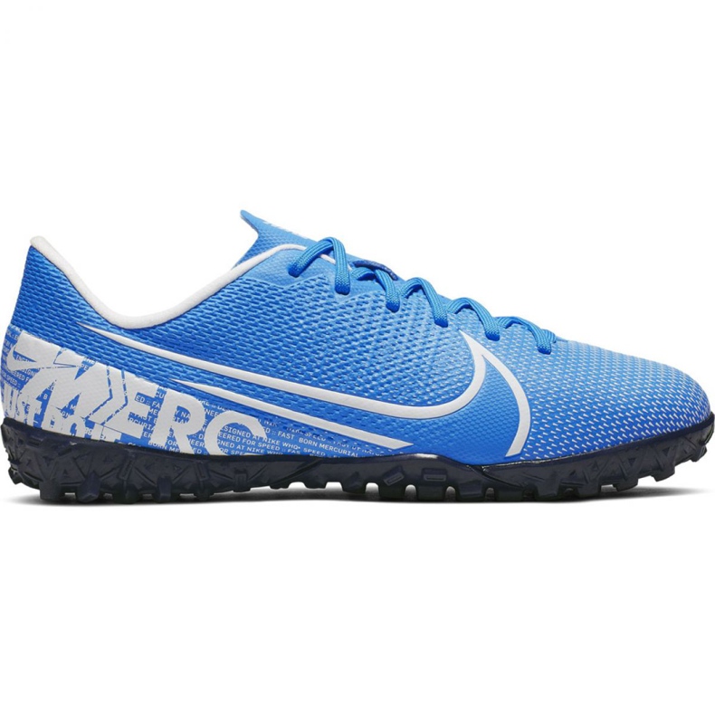 Kopačky Nike Mercurial Vapor 13 Academy Tf Jr AT8145 414 modré modrý modrý