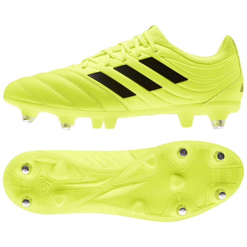 Kopačky Adidas Copa 19.3 Sg M F35449 žlutá žlutá
