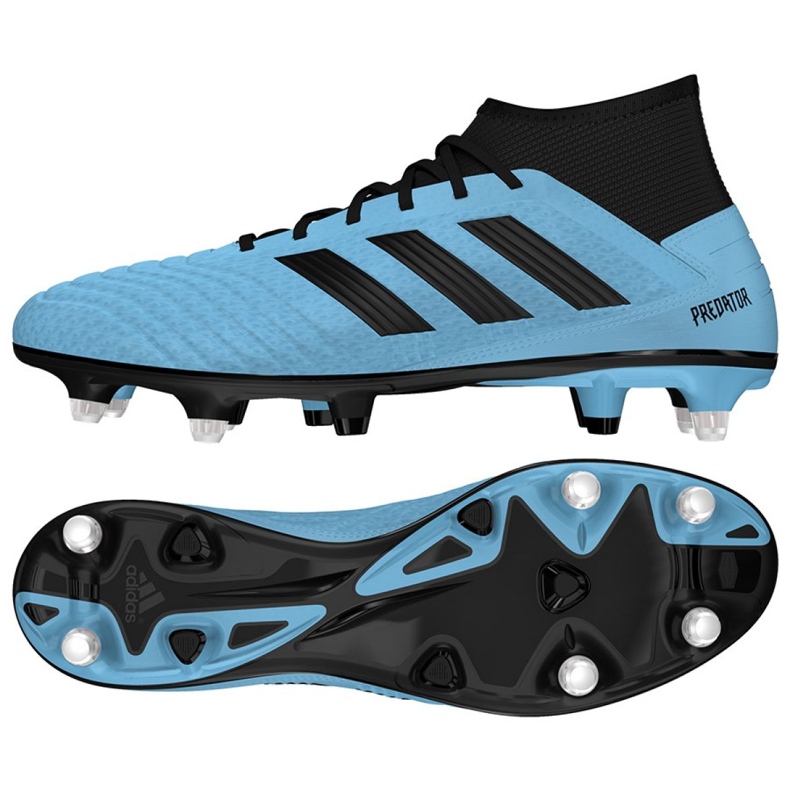 Kopačky Adidas Predator 19.3 Sg M EF8033 modrý modrý