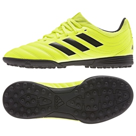 Kopačky Adidas Copa 19.3 Tf Jr F35463 žluť žluť