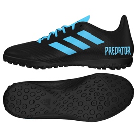 Kopačky Adidas Predator 19.4 Tf Jr G25826 vícebarevný černý