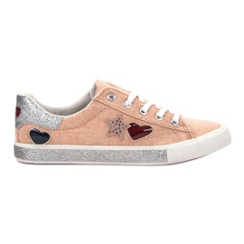 Kylie Tenisky se třpytkami pomerančový