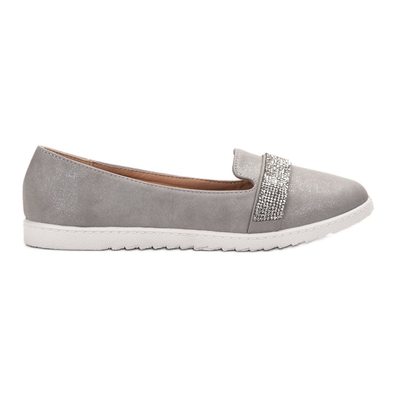 Queentina Páni s krystaly šedá Queentina Páni s krystaly šedá