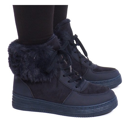 Dobře izolované boty R138 Navy Blue námořnická modrá