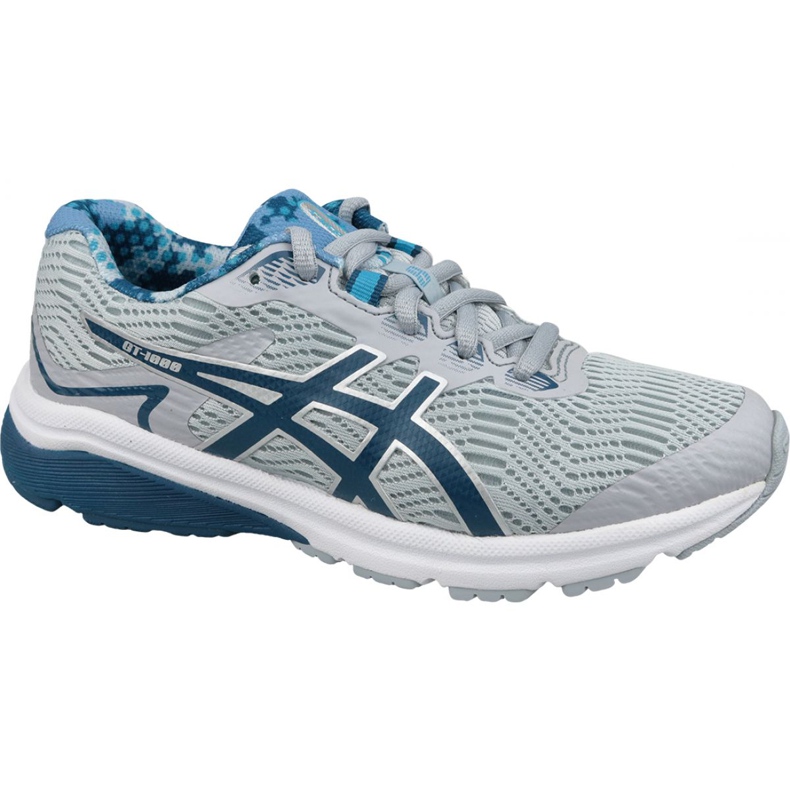 Běžecké boty Asics GT-1000 8 Gs Jr 1014A092-020 šedá vícebarevný