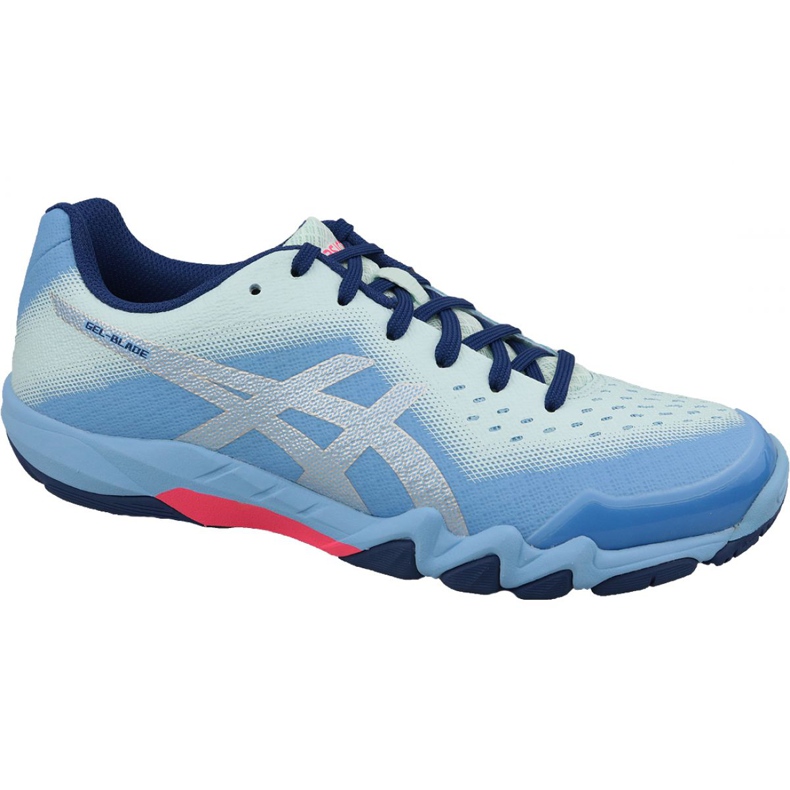 Squashová obuv Asics Gel-Blade 6 W R753N-400 modrý modrý