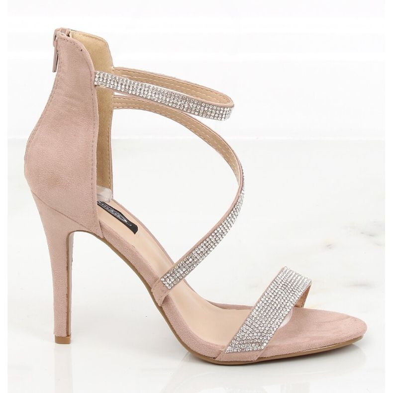 Sandály na špendlíkové béžové C-28 Beige Ii Gat béžový