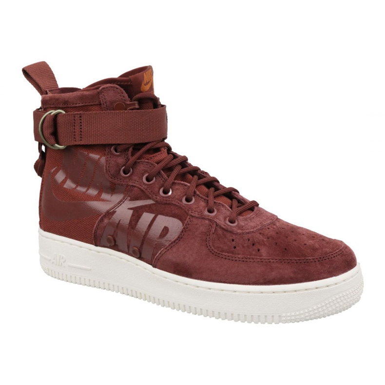 Boty Nike Air Force 1 Sf Mid M 917753-202 červené