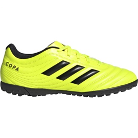 Kopačky Adidas Copa 19.4 Tf M F35483 žluté žlutá žlutá Kopačky Adidas Copa 19.4 Tf M F35483 žluté žlutá žlutá