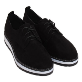 Černé dámské mokasíny C-7225 Black černý