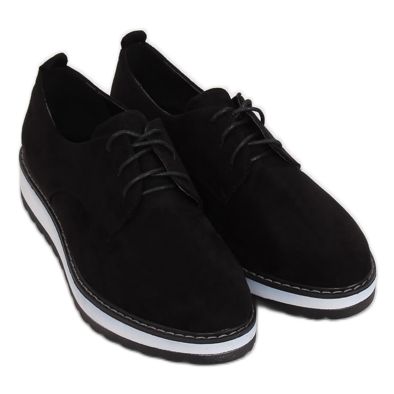 Černé dámské mokasíny C-7225 Black černá Černé dámské mokasíny C-7225 Black černá