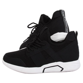 Černá sportovní obuv X-9762 Černá černý