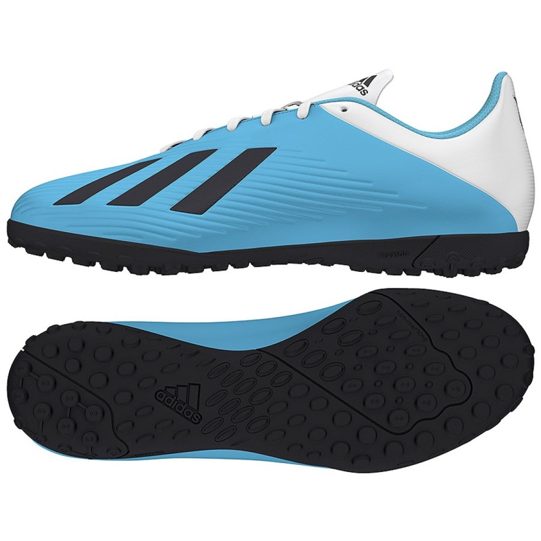 Adidas X 19.4 Tf M F35345 modré boty modrý modrý
