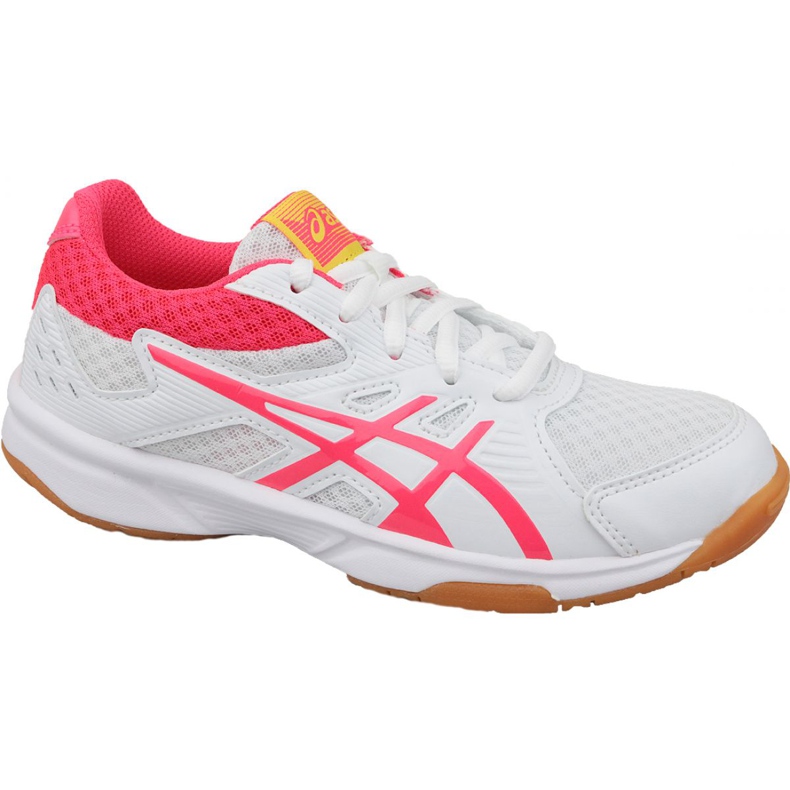 Volejbalové boty Asics Upcourt 3 Gs Jr 1074A005-104 vícebarevný bílý