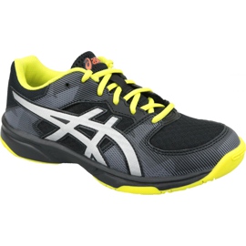 Volejbalové boty Asics Gel-Tactic Gs Jr 1074A014-001 černý černý