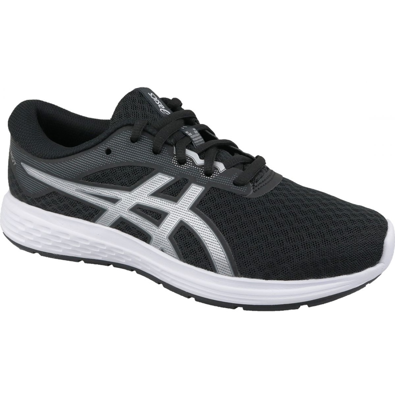 Běžecké boty Asics Patriot 11 Gs Jr 1014A070-002 černá Běžecké boty Asics Patriot 11 Gs Jr 1014A070-002 černá