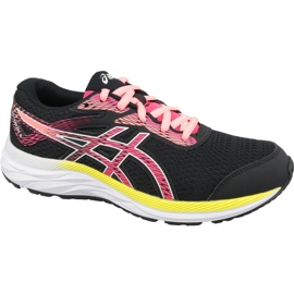 Běžecké boty Asics Gel-Excite 6 Gs Jr 1014A079-002 černý růžový
