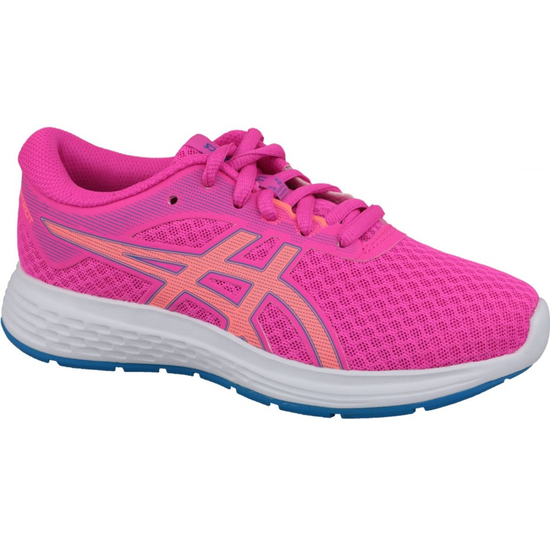 Běžecké boty Asics Patriot 11 Gs Jr 1014A070-700 růžový Běžecké boty Asics Patriot 11 Gs Jr 1014A070-700 růžový