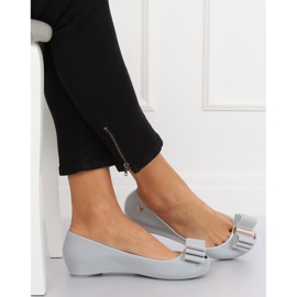 Ballerinki meliski šedá CK87-P šedá - Ii Gat Ballerinki meliski šedá CK87-P šedá - Ii Gat