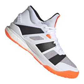 Boty adidas Stabil X Mid M F33827 bílý bílý
