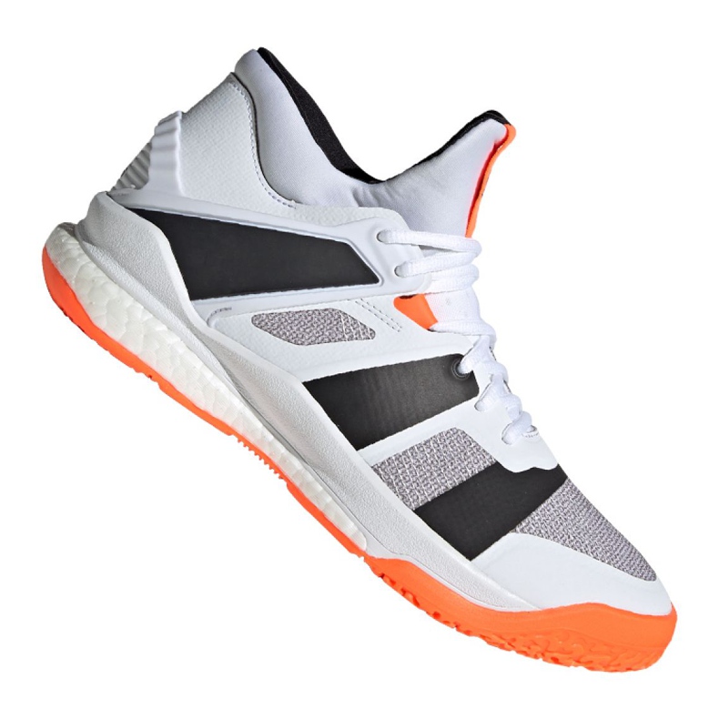 Boty adidas Stabil X Mid M F33827 bílý bílý
