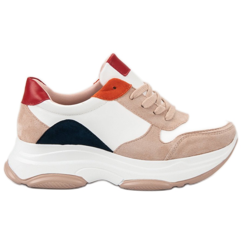 SDS Lehké tenisky hnědý vícebarevný