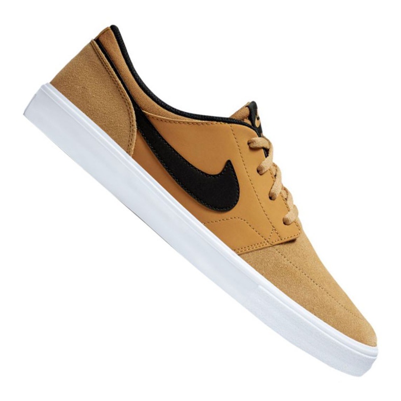 Boty Nike Sb Solarsoft Portmore Ii M 880266-700 hnědý