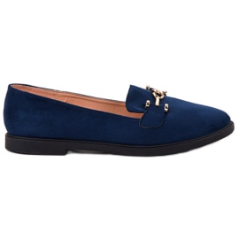 SHELOVET Suede Lords námořnická modř