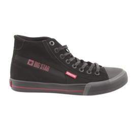 Black Sneakers Big Star Men 174084 černý