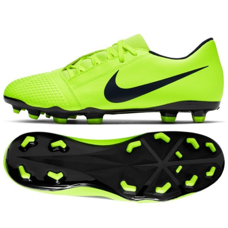 Zelené boty Nike Phantom Venom Club Fg M AO0577 717 zelená zelená