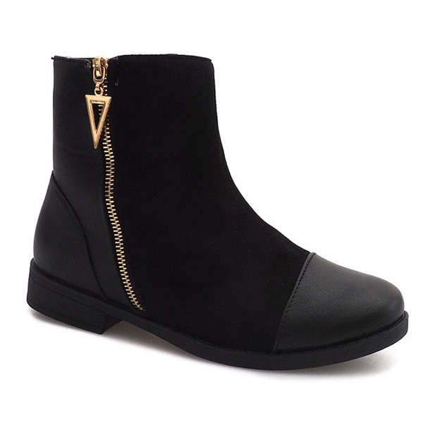 Teplé boty A-1 černé černá